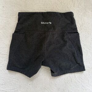 Baleaf Charcoal Gray Workout / Bike Shorts - size XS